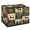 Multicolor 2, variant on CURLYOOT Red Eyed Tree Frog Leaves Storage Bin with Zipper Lid, Foldable Clothes Organizer Lidded Storage Baskets, Rectangular Box Closet Shelf Organizer