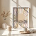 thumbnail image 4 of Boho sun Framed Art Modern Wall Decor, 4 of 15