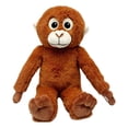 thumbnail image 1 of Peluche de mono bebé, peluche de orangután mimoso y abrazable, muñeco para niños y adultos, 1 of 8