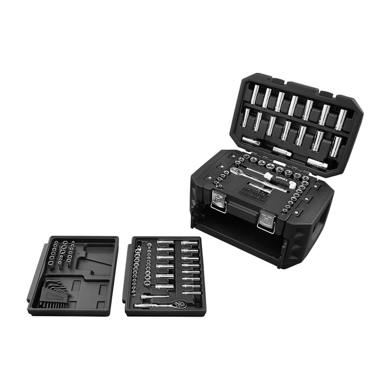Hart 215 Piece Mechanics Tool Set Multiple Drive Chrome 50 OFF