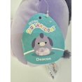 thumbnail image 5 of Squishmallows Official Kellytoys Plush 7.5 Inch Deacon the Purple Donkey Fuzzy Belly Spring Squad Ultimate Soft Stuffed Toy, 5 of 6
