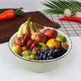 thumbnail image 4 of Yesbay Vintage Enamel Deep Soup Bowl Thickened Retro Rice Noodle Container Dishwasher Safe Serving Pot for Hot Meals, 4 of 8