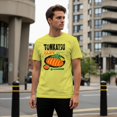 thumbnail image 3 of Smartprints Tonkatsu Japanese Food Illustration Men's T-Shirt Cornsilk, Cotton, S, 3 of 4
