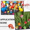 thumbnail image 6 of 40Pcs 8 Colors Miniature Fairy Mushrooms Mini Mushroom Plant Decor Colorful Tiny Foam Plant with Iron Wire Imitation Fairy Garden Accessories, 6 of 7