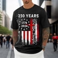 thumbnail image 5 of 250th Anniversary US Shirt America 250 Anniversary Shirts United States 250 Years Since 1776 2026 Crew Neck Tshirt for Men, 5 of 6