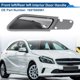 thumbnail image 2 of Manija de puerta interior del lado del conductor delantero y del lado del pasajero trasero izquierdo para Mercedes-Benz A180 2004-2012, manija de puerta interior No.1697600961, gris cromo, 1 pieza, 2 of 6