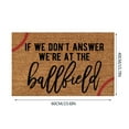 thumbnail image 3 of Harpily Tapis de Sol Baseball en Polyester Tapis de Porte Décoration Maison de Vacances, 3 of 4