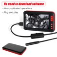 thumbnail image 3 of Industrial Endoscope Borescope Inspection Camera 4.3inch HD 1080P Display Screen Built-in 8 LEDs 8mm Lens 2000mAh Rechargeable Lithium Battery 5m, 3 of 5