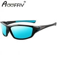 thumbnail image 2 of Mistaha Lunettes de Soleil Polarisées Vision Nocturne pour Hommes, Protection UV Lunettes de Sport Extérieures avec Jambes Rouges - Lunettes Élégantes pour Cyclisme et Course, 2 of 6