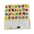 thumbnail image 4 of Esquirla Alphabet Puzzles Board Sensory Toy Montessori Toys Handwritten Exercise Board Lowercase, 4 of 8