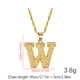 thumbnail image 3 of Collar para mujer, joyería para mujer, joyería de moda para mujer, regalo para mujer, 26 letras en inglés, cadena con nombre, collares colgantes, joyería para mujer, 3 of 4