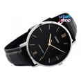thumbnail image 4 of Reloj pulsera Casio MTP-VT01 con correa de cuero color negro - bisel plateado, 4 of 8