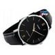 thumbnail image 4 of Reloj pulsera Casio MTP-VT01 con correa de cuero color negro - bisel plateado, 4 of 8