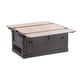 thumbnail image 3 of Caja de almacenamiento plegable para acampar, contenedor de almacenamiento portátil para dormitorios, casas rodantes y viajes Negro, 3 of 8