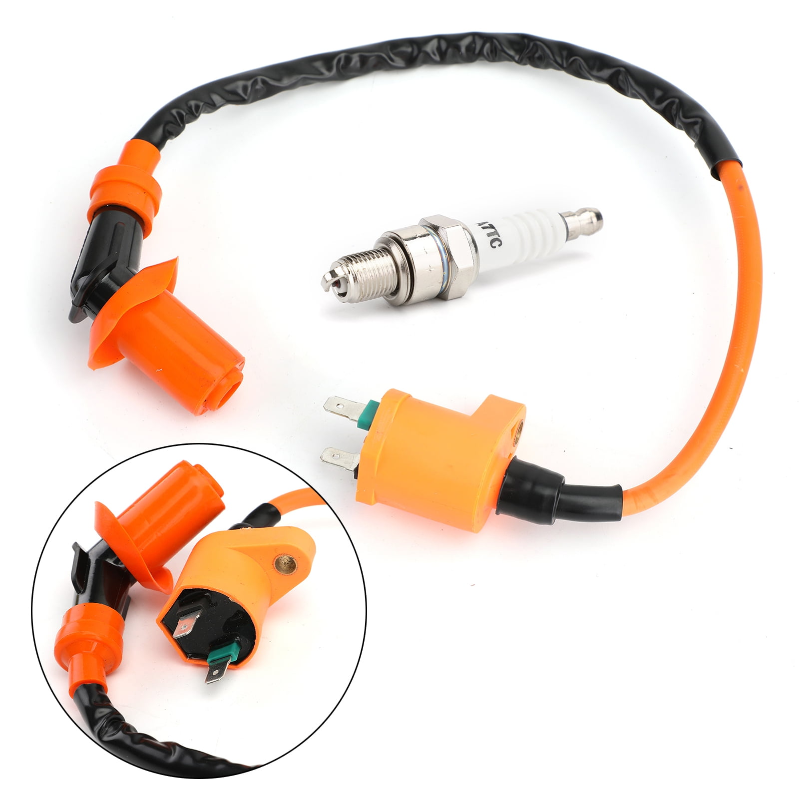 High Voltage Ignition Coil Ignitior Coil For GY6 50CC 150CC Scooter ATV Go Kart 