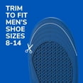 thumbnail image 3 of Dr. Scholl's - Plantillas Dr. Scholl's Comfort and Energy Extra Support para hombre, 1 par, tallas 8-14 Dr. Scholl's NA, 3 of 7