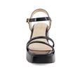 thumbnail image 4 of Andrea Women's Ankle Strap Medium Platform Heeled Sandals 64978 Black, 4 of 4