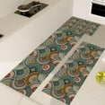 thumbnail image 2 of Farmhouse Kitchen Rug Set 3 Piece with Runner Soft Kitchen Floor Mat Colorful Mandala Rugs Absorbent Bath Mat Kitchen Carpets and Rugs Non Slip Washable for Bathroom Entryway Front Door Laundry, 2 of 3