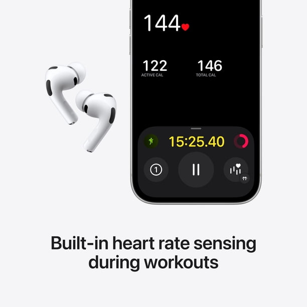 Apple, AirPods Pro 3, Active Noise Cancellation, Wireless Earbuds