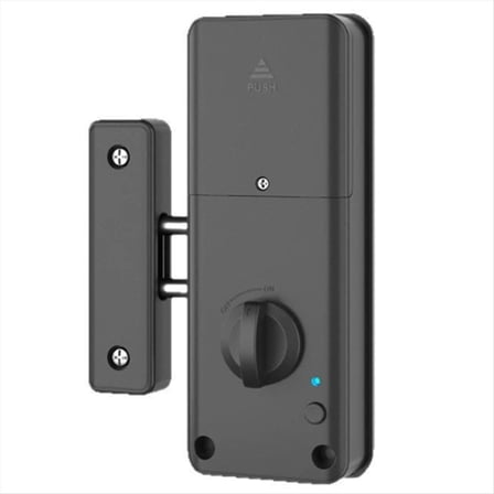 Rollbacks & More Tuya Smart Invisibles Door Lock Bluetooth 13.56mhz IC Card Access Keyless Entry No-Drill Motorized for Wooden Doors