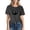 A03White, variant on Crescent Moon And Witch Graphic Tees for Women Vintage Halloween T-Shirts Casual Short Sleeve Crewneck Tops Festive Fall Holiday Apparel Relaxed Fit Shirts