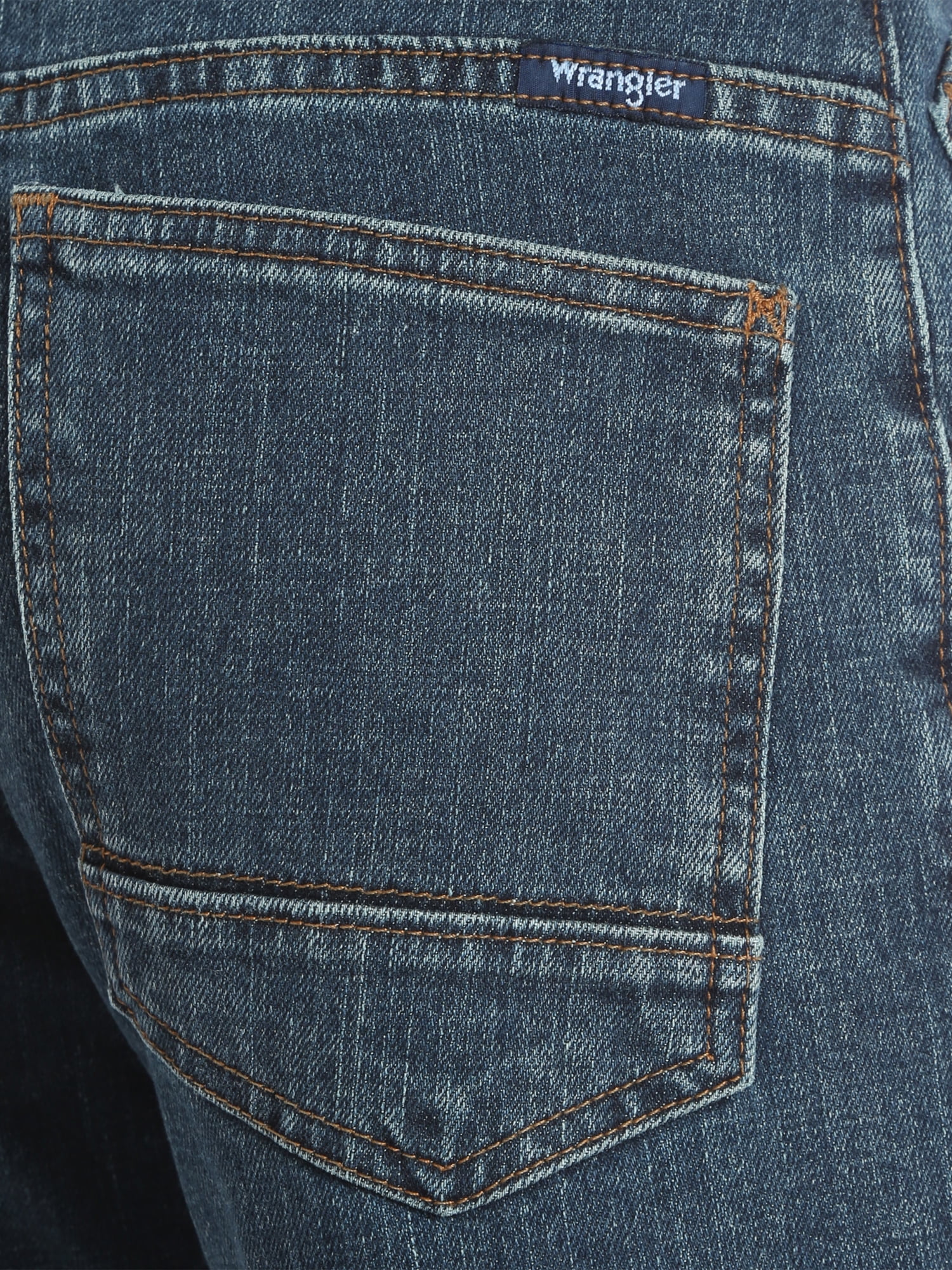 Wrangler Boys' 4-16 & Husky Straight Fit Jeans, Sizes 4-16 & Husky