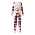 thumbnail image 2 of DuAnyozu Matching Family Christmas Pajamas Set Soft Holiday Clothes Sleepwear, 2 of 10