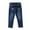 Blue, variant on Qingpeng Toddler Kids Boys Adjustable High Waist Jeans Straight Slim Denim Pant with Pockets