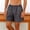 Gray, variant on Mens Side Split Shorts After Surgery Easy Access Button Recovery Athletic Lightweight Gym Workout Shorts Fashion Sports Shorts Black L