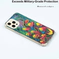 thumbnail image 5 of Fluorescent Mushrooms Case for iPhone 13 Pro,Aesthetic Art Design Pattern Soft TPU Bumper Case Cover, 5 of 5
