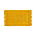 thumbnail image 3 of Better Trends 21" x 34" Bathroom Rug – 100% Cotton, Extra Soft Tufted Reversible Bath Mat, Water-Absorbent, Machine Washable (Yellow) Lilly Crochet Collection, 3 of 7