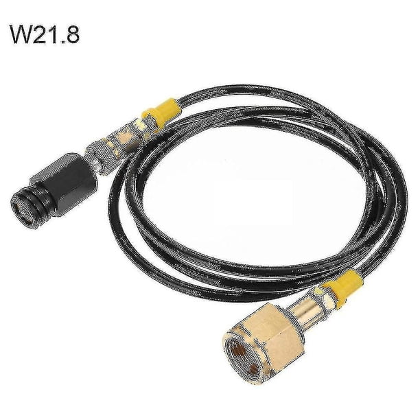 Adaptador de manguera de alta presión para máquina Sodastream G5/8 Cga320 W21.8 Tanque de CO2 (tamaño: Para W21.8)