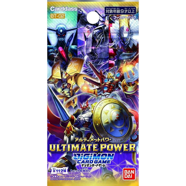 Digimon Card Game Ultimate Power Japanese Booster Box [BT-02]