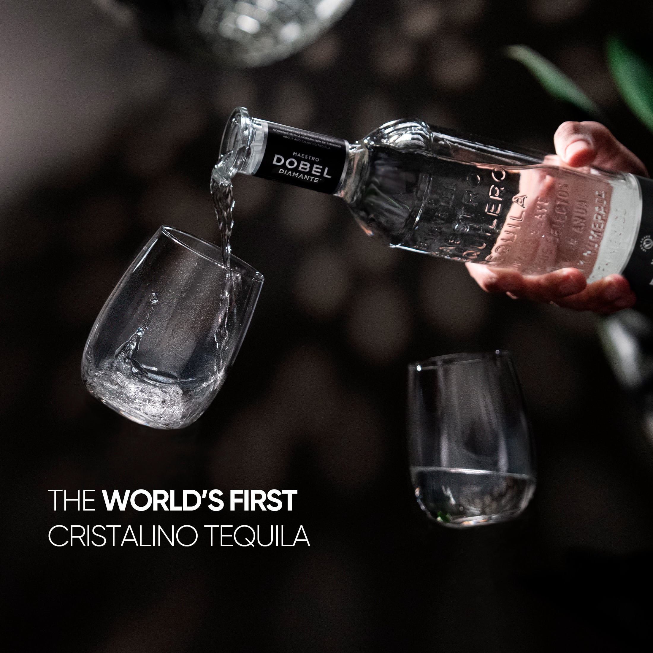 Maestro Dobel Diamante Tequila, 750 ml Glass Bottle, 40% ABV