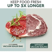 Avid Armor Vacuum Sealer Rolls, 8x25, 4 Pack, BPA-Free Heavy Duty, FoodSaver Compatible
