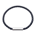thumbnail image 1 of Brazalete para Hombre LUCKMAN Piel Vegana y Acero Inoxidable Modelo Cala azul UNITALLA, 1 of 6