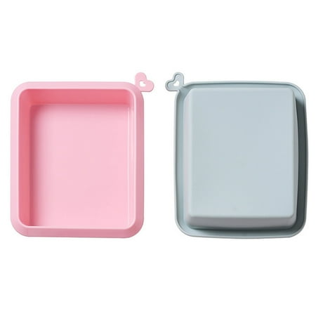 

2Pcs Household Silicone Baking Molds Cakes Molds DIY Baking Tools Bakewares