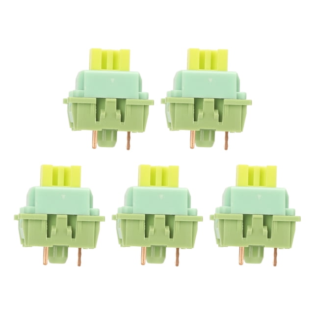 Interrupteurs de Clavier Mécanique Rétroéclairés en Plastique Premium, Performance Stable, 80 Millions de Touches, 45 Pcs pour Clavier Mécanique Silencieux