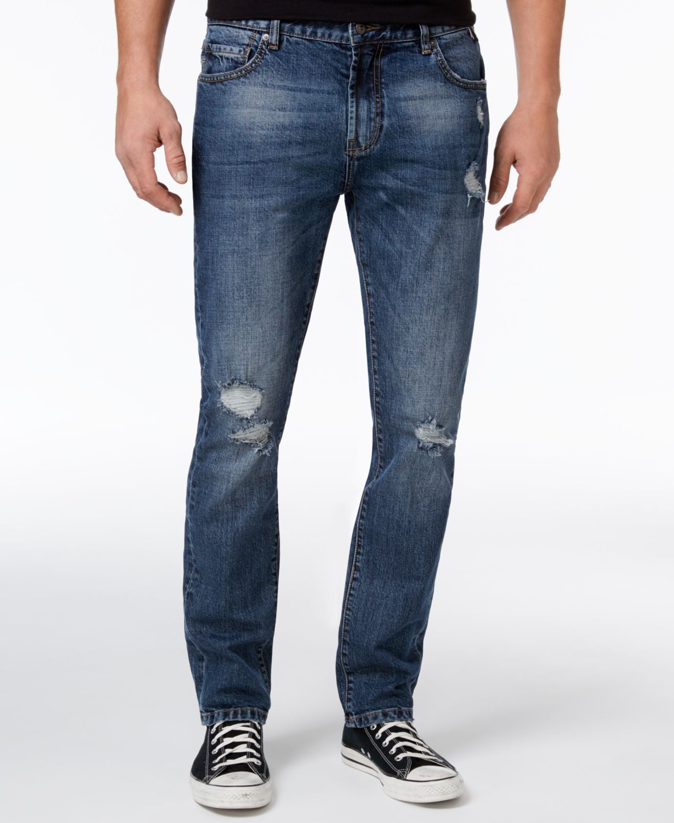 American Rag - Mens Jeans 34x30 Distressed Slim Skinny Stretch 34 ...