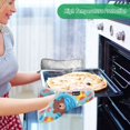 thumbnail image 7 of Pot Holders Set of 2 Heat Resistant 338℉ Kitchen Oven Gloves Potholder Cooking Baking Microwave Mitts Cute Bear Swimming, 7 of 7