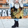 thumbnail image 4 of Mujer Peafowl bordado lona hombro bandolera cruzada Casual señoras, 4 of 6
