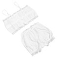 thumbnail image 2 of Cotton Nightwear For Women Sleep Shorts Pajama Set Breathable Sweat Absorbing 1Set, 2 of 3