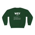 thumbnail image 3 of Wey Guey Definition Crewneck Sweatshirt | Funny Latino Fleece-Lined Crewneck | 4 Colors Available, 3 of 8