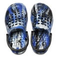 thumbnail image 4 of Kids Active Clog Marbled Blue and Grey/Black, 4 of 6