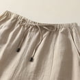 thumbnail image 4 of Women's Casual Summer Pants Comfortable Everyday Wear Long Trousers For Outing With T Shirts Easy Care LightweightFashion Clothing, 4 of 6