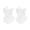 White, variant on 2 PCS Summer Sport Cooling Balaclavas Ear Loops Full Face & Neck Gaiter Coverage Wicking Sun Protection Breathable Ice Silk Mask for Running/Cycling/Fishing/Working/Outdoor Activities