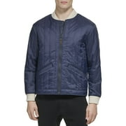 Men's Dockers® Bomber Jacket with Vertical Quilting Color: Navy Size: 3XL
