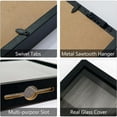 thumbnail image 4 of Black Shadow Box Frame Wood Collection Case With Slot on top 12 x 16, 4 of 6