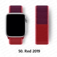 thumbnail image 1 of ALMNVO Strap for Apple Watch Band 45mm 41mm 44mm 40mm 42mm 38mm, Breathable Soft Sport Loop Wristband Replacement Strap for iWatch Series 6 5 4 3 SE 7 -50#, 1 of 6