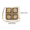 thumbnail image 2 of Bolso Hombro Hobo Crossbody Playa Paja Crochet para Mujer, 2 of 9